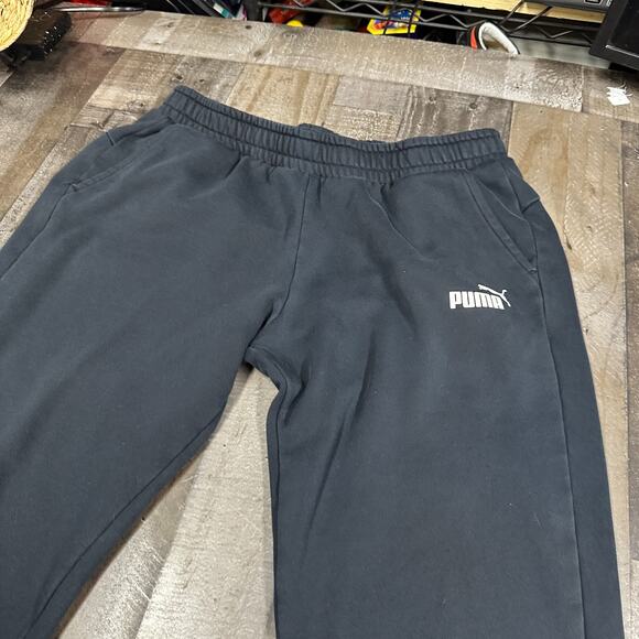 Puma SE Way 1 DE-91074 Herzogenaurach Jogger Sweat Pants Mens XL Black Pockets - Picture 9 of 10